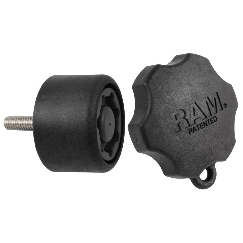 RAM pin lock 7 pins veiligheidsknop voor swing arm gimbal plates - RAM Mounts RAP-S-KNOB7-7U