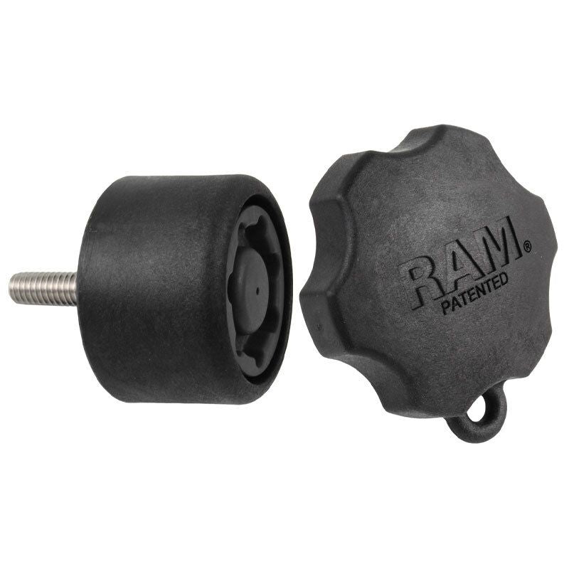 RAM Pin-Lock™ 7-pins Veiligheidsknop voor Swing Arm Gimbal Plates - RAM Mounts RAP-S-KNOB7-7U afbeelding 1