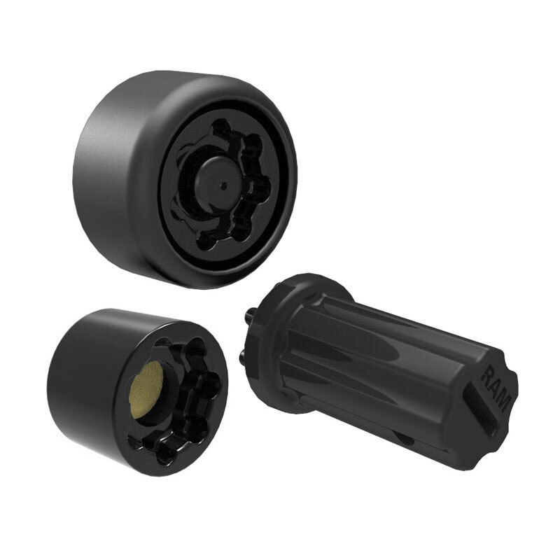 RAM Pin-Lock™ Veiligheidsmoer voor D & E-armen en gimbalsteunen - RAM Mounts RAP-S-NUT5-GU afbeelding 2