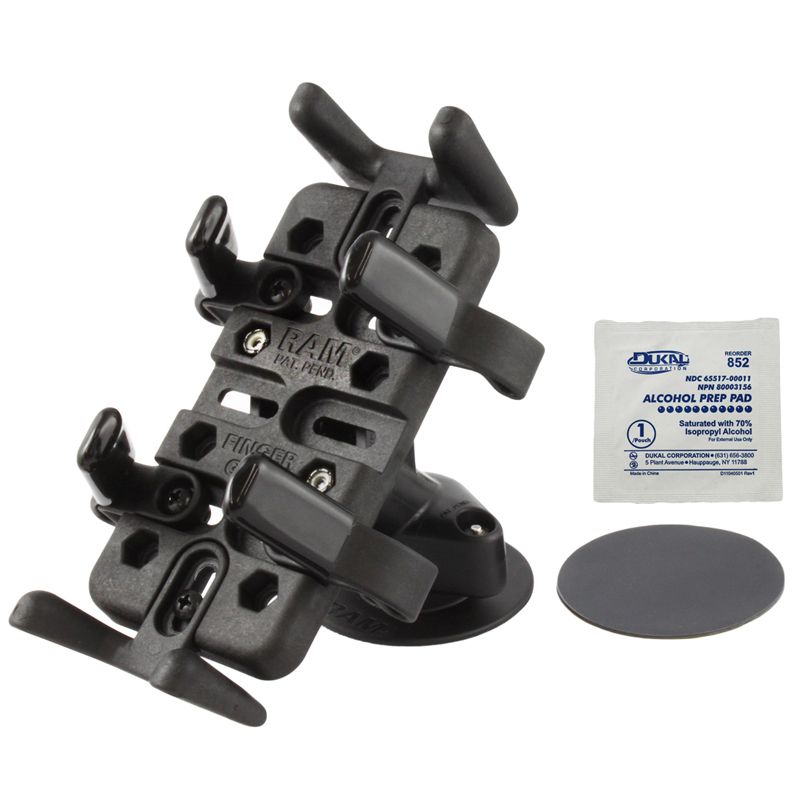 RAM Vinger-Grip™ GPS & Radio Houder met Flex Adhesive Dashboard Mount - RAM Mounts RAP-SB-178-UN4U afbeelding 2
