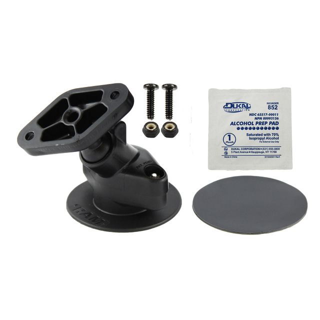 RAM Flex Zelfklevende Dashboard Montage voor Garmin Astro 220, GPS 60 + meer - RAM Mounts RAP-SB-178-GA12 afbeelding 3