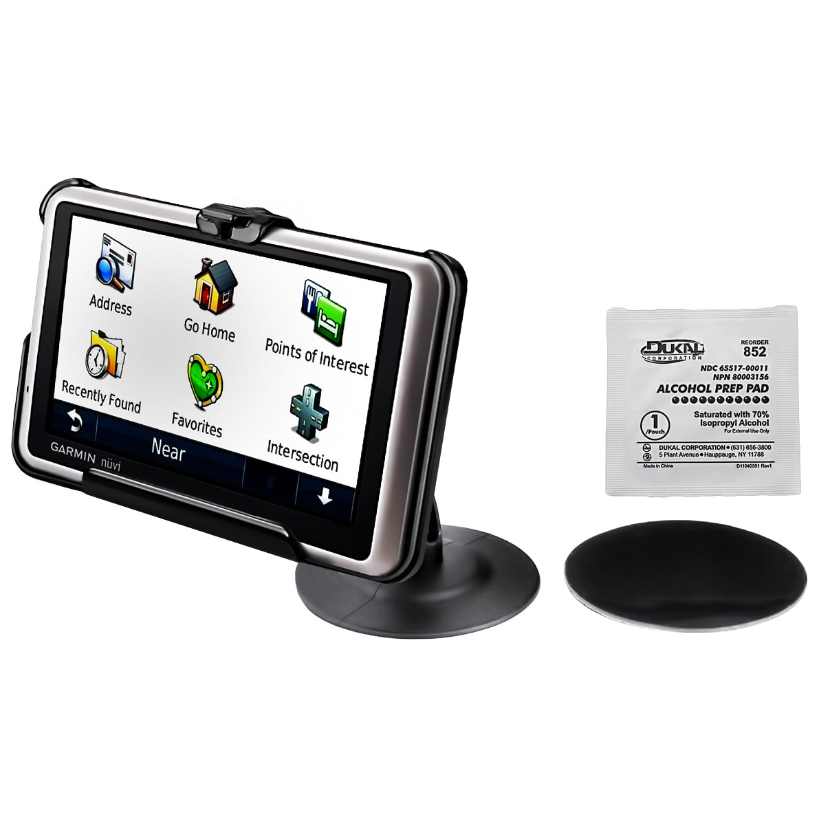 RAM lil buddy adhesive dash mount voor garmin nuvi 1300 series meer - RAM Mounts RAP-SB-180-GA34