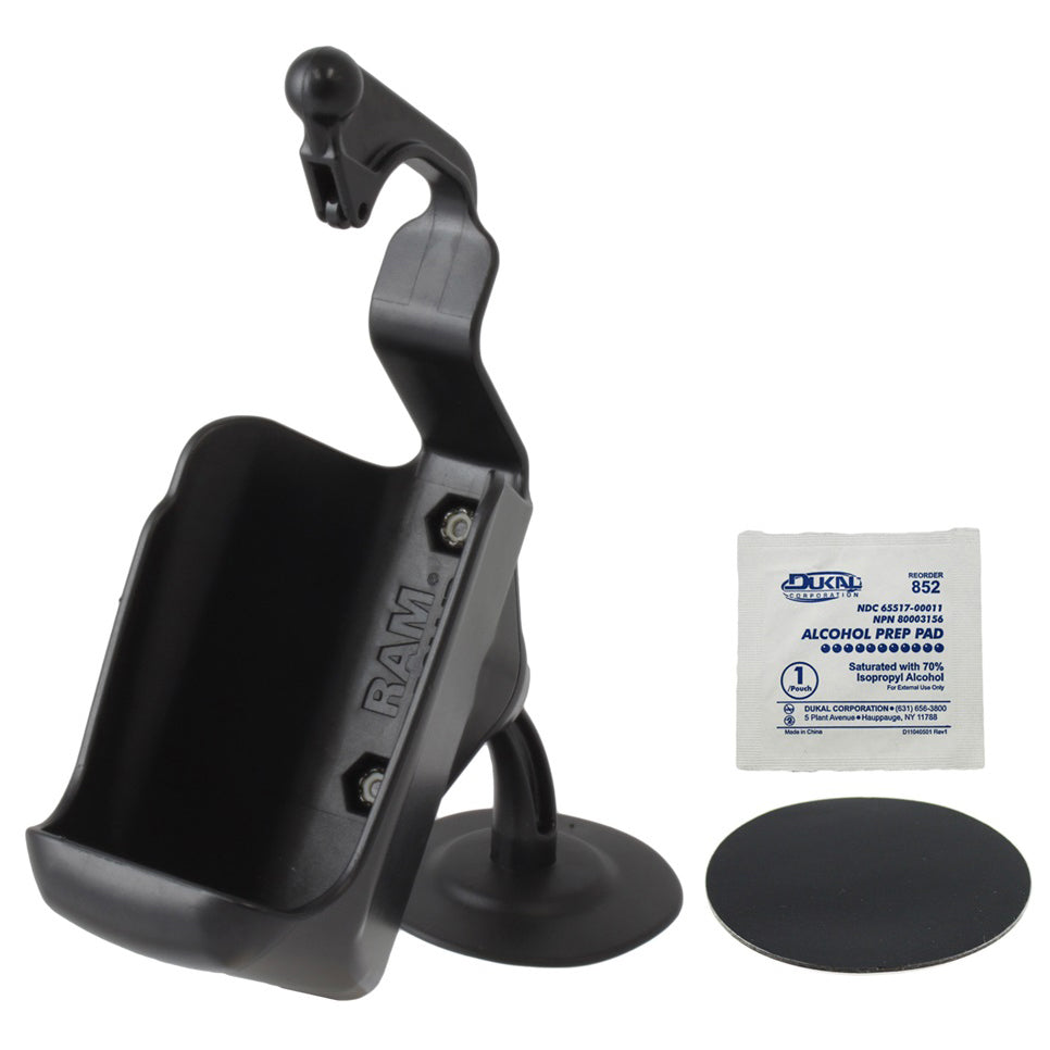 RAM lil buddy adhesieve dash mount voor garmin rino 610 650 655t - RAM Mounts RAP-SB-180-GA47