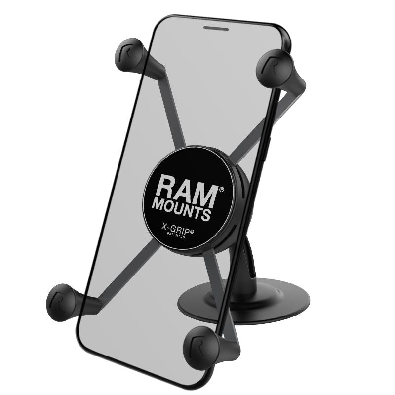 RAM X-Grip® Grote Telefoonhouder met Lil Buddy™ Adhesive Dash Mount - RAM Mounts RAP-SB-180-UN10 afbeelding 1