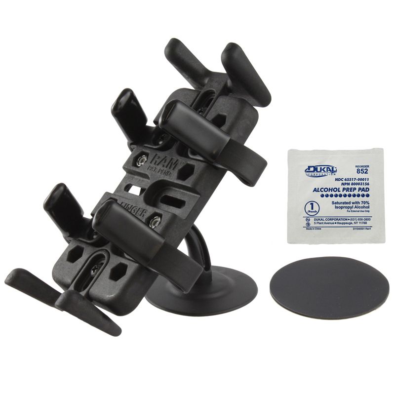 RAM Vinger-Grip™ Universele Houder met Lil Buddy™ Adhesive Dash Mount - RAM Mounts RAP-SB-180-UN4 afbeelding 2
