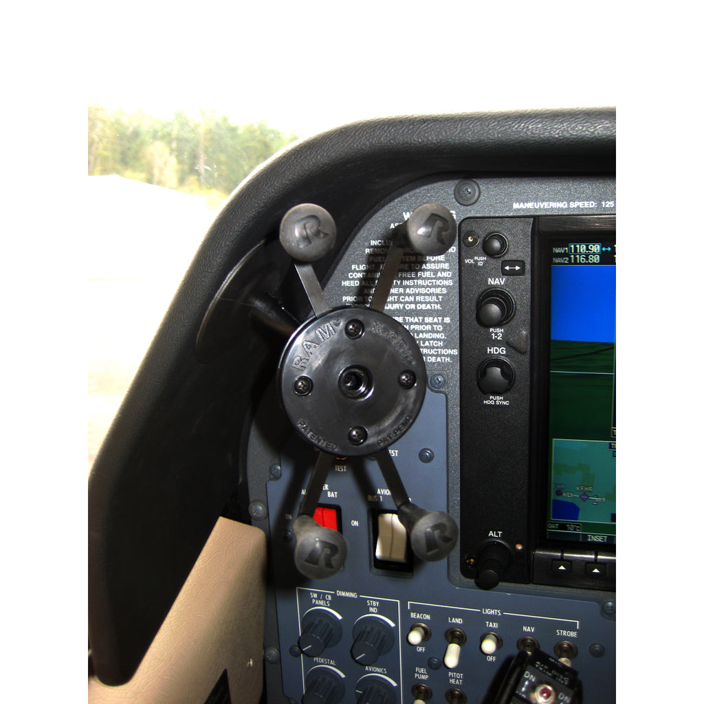 RAM X-Grip® Telefoonhouder met Lil Buddy™ Adhesive Dash Mount - RAM Mounts RAP-SB-180-UN7U afbeelding 6