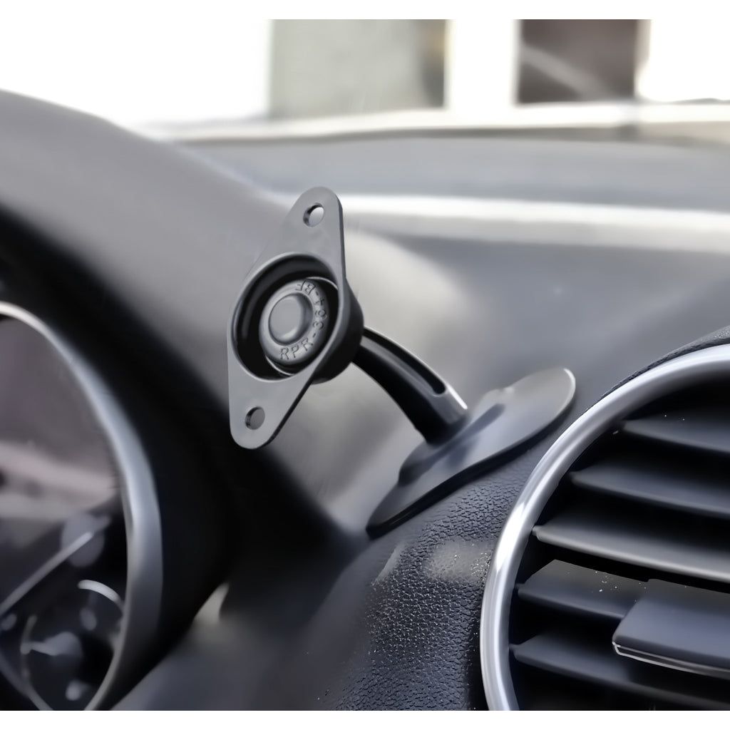 RAM Lil Buddy™ Adhesive Dash Mount met Diamond Plate - RAM Mounts RAP-SB-180U afbeelding 3