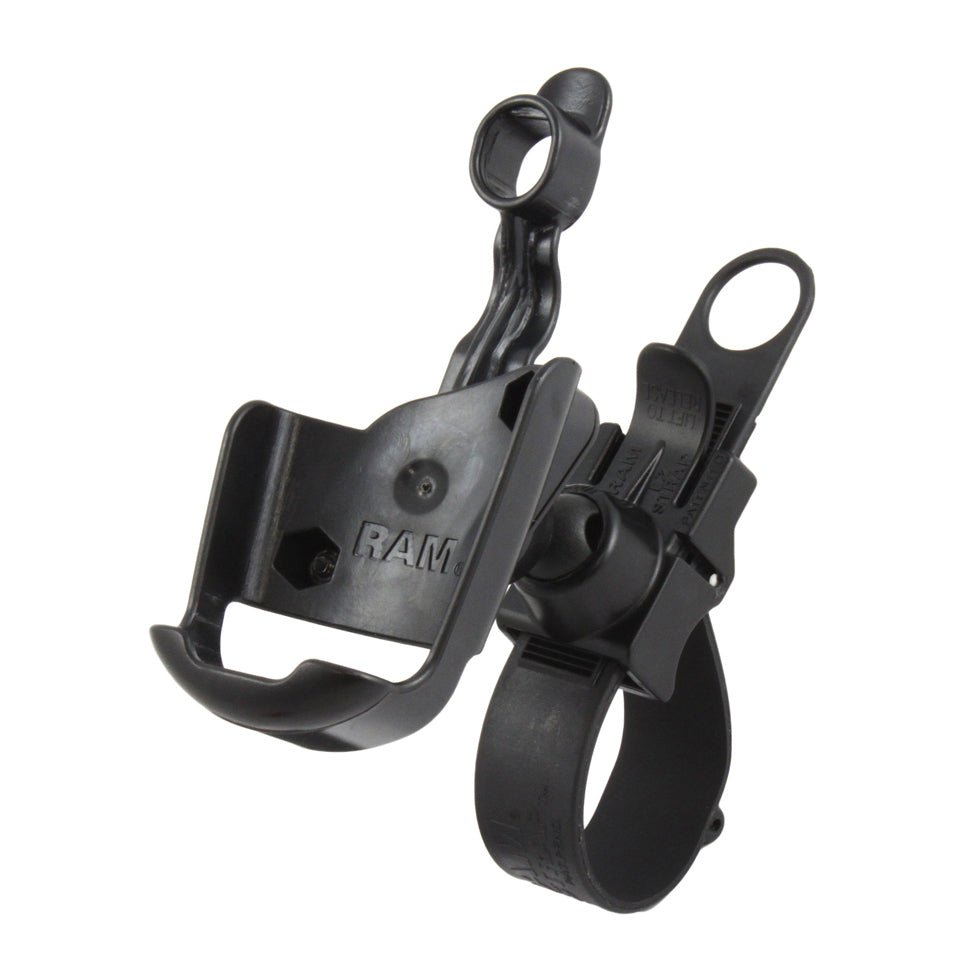 RAM ez strap rail mount voor garmin astro 220 gps 60 gpsmap 60 series - RAM Mounts RAP-SB-187-GA12