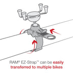 RAM X-Grip® Telefoonhouder met RAM EZ-Strap™ Rail Mount - RAM Mounts RAP-SB-187-UN7U afbeelding 9