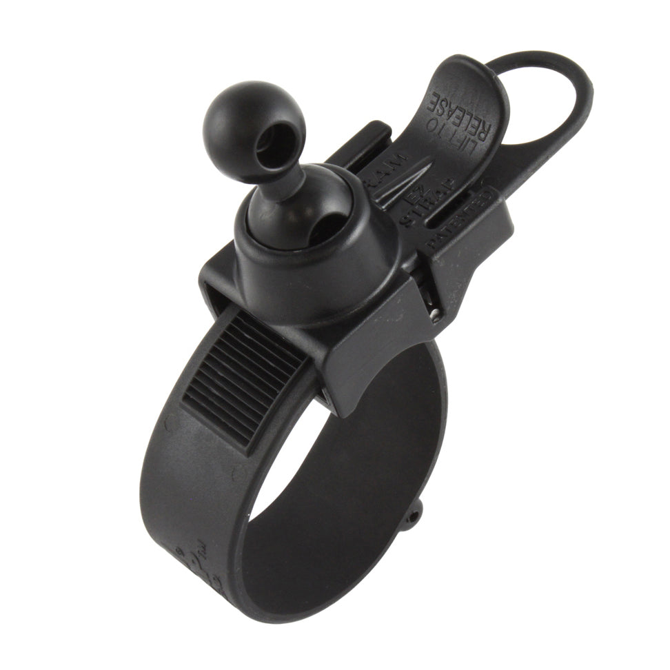 RAM ez strap rail mount met korte RAM naar garmin dubbele bal adapter - RAM Mounts RAP-SB-187GU