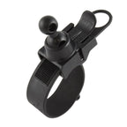 RAM EZ-Strap™ Rail Mount met korte RAM naar Garmin dubbele bal adapter - RAM Mounts RAP-SB-187GU afbeelding 1
