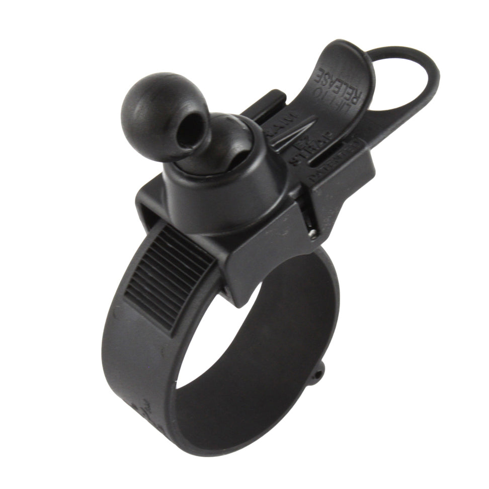 RAM ez strap rail mount met dubbele baladapter - RAM Mounts RAP-SB-187RU