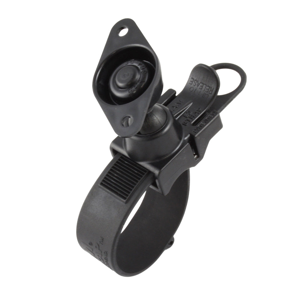 RAM ez strap rail mount met dubbele bal en diamantbasisadapter - RAM Mounts RAP-SB-187U