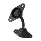RAM snap link montage met lange arm en twee diamantplaten - RAM Mounts RAP-SB-188LU
