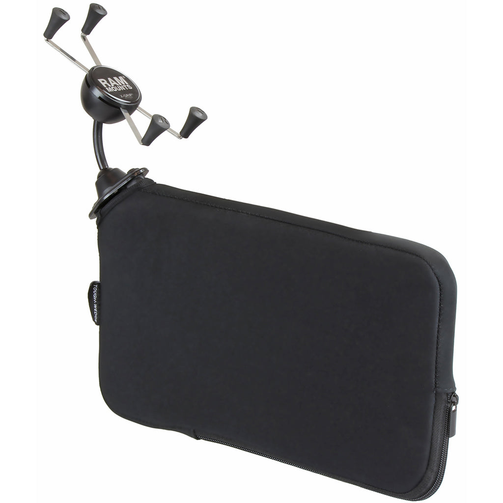 RAM X-Grip grote telefoonhouder met RAM tough wedge base snap link - RAM Mounts RAP-SB-407-UN10U