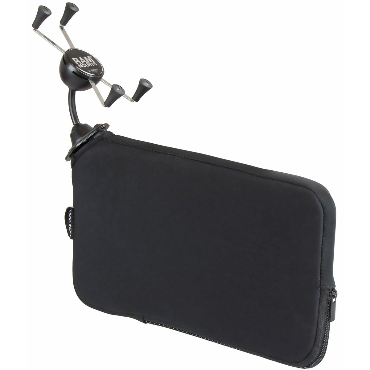 RAM X-Grip grote telefoonhouder met RAM tough wedge base snap link - RAM Mounts RAP-SB-407-UN10U