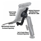 RAM Toetsenbord Accessoire voor Tablets met RAM Roto-View™ - RAM Mounts RAP-TAB-KB1-300U afbeelding 3