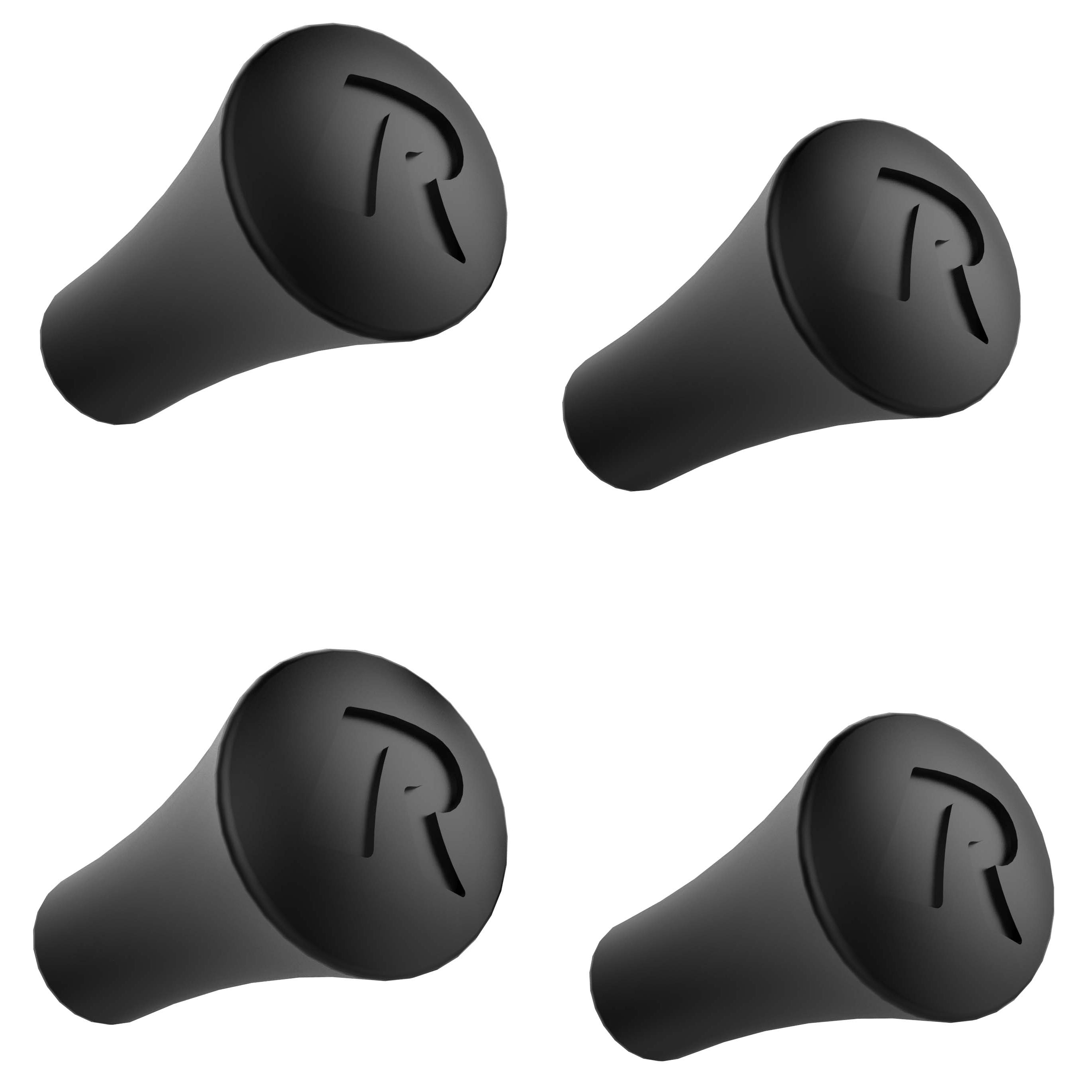 RAM X-Grip rubber kap 4 pack vervanging - RAM Mounts RAP-UN-CAP-4U