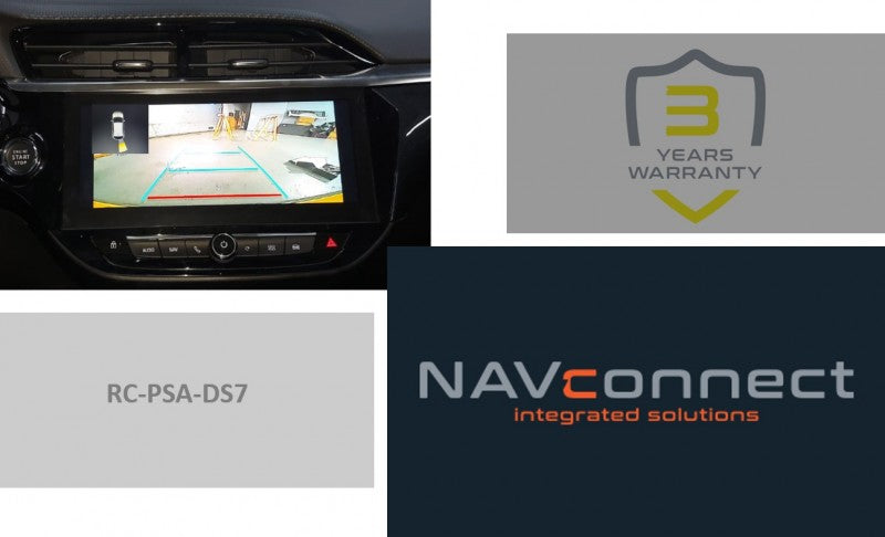 achtercamera-interface PSA NAC & Opel NAVI5.0 9"_10" & 12" – artikel NI.RC-PSA-DS7