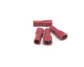 Kabelverbinder geïsoleerd Female Rood 6.3 mm / 0.5 - 1.5 mm² / A: 6.3mm - B: 0.8mm (100st) PROline
