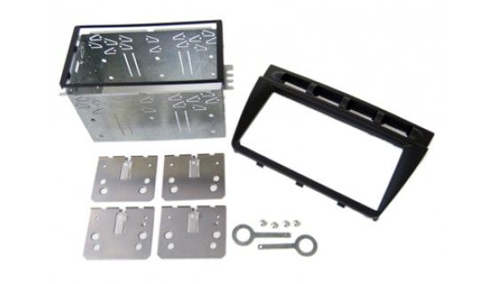 2-DIN frame Kia Picanto 04-08 zwart