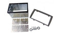 2-DIN frame Peugeot 308 08-14 ABS zilverkleurig