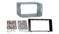 2-DIN frame VW T5 03-09 Touareg 02-10 metaal zwart