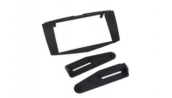 2-DIN frame Mercedes C-class (W204 S204) 06-11 zwart