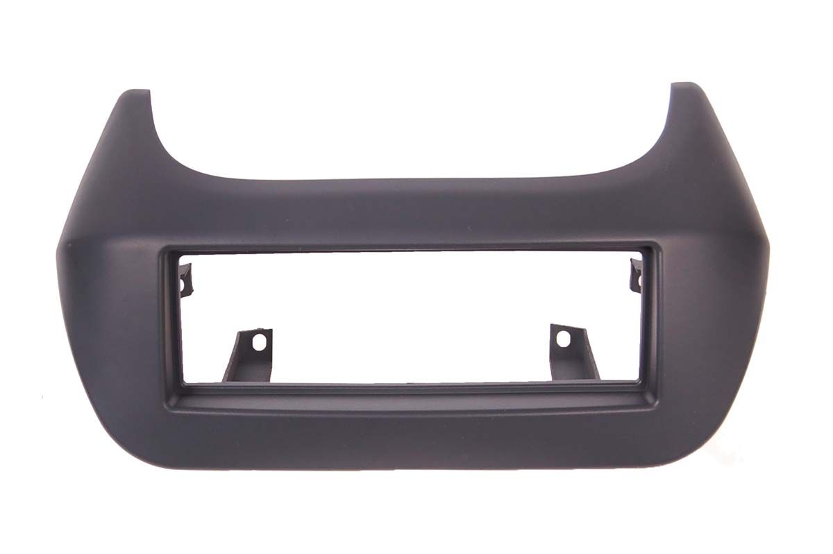 1-DIN frame Citroen Nemo Fiat Fiorino Bipper 07-21 zwart