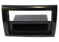 2-DIN frame Fiat Bravo 07- met bakje zwart