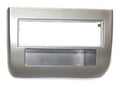 2-DIN frame Lancia Ypsilon 04-11 met bakje zilverkleurig