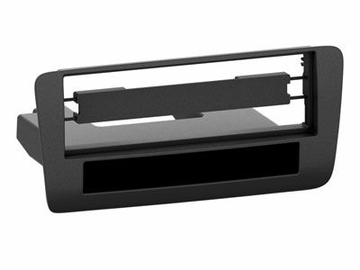 1-DIN frame Audi A1 10-19 met bakje zwart