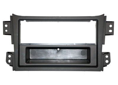 1-DIN frame Opel Agila 08-14 Suzuki Splash 08-14 zwart