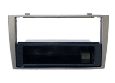 1-DIN frame Peugeot 308 07-09 ABS zilverkleurig