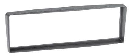 1-DIN frame Alfa GTV Spider 03-06 zilvergrijs