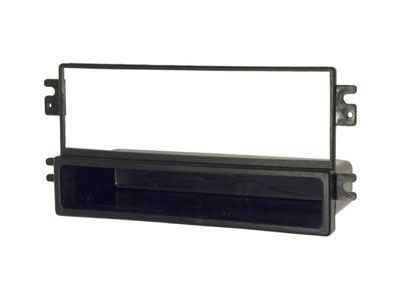1-DIN frame Kia Carens Carnival Clarus Rio 00-06 zwart
