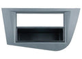 1-DIN frame Seat Leon 05-12 met bakje grijs