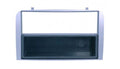 1-DIN frame Alfa 147 00-10 GT 07-11 zilverkleurig