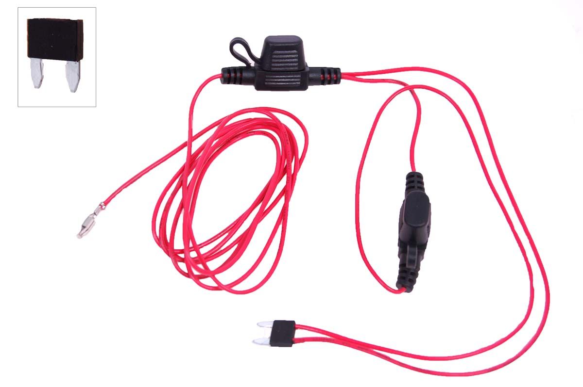 Geschakelde +12V van de zekeringbox voor ISO conn