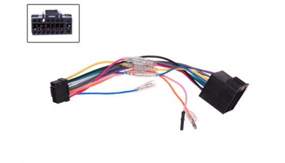 Radio-Adapt. Alpine 16 pin > ISO 16 pin