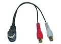 Radio-Adapt. AUX line out Alpine 8 pin > RCA Female 96>