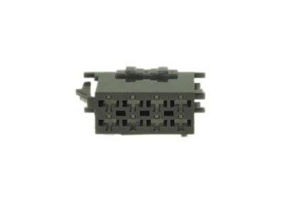 conn. mannelijk zwart ISO 8-pin conn. 10 stuks