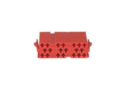 conn. mannelijk 20-pin MINI ISO conn. 10 stuks