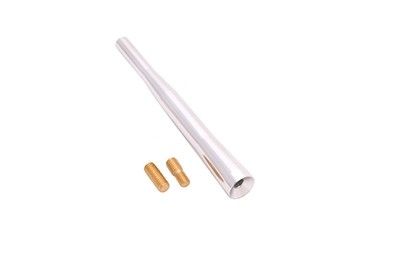 Telescoop M6>M5 & M6>M6 11 5cm alu-staal wit AM/FM