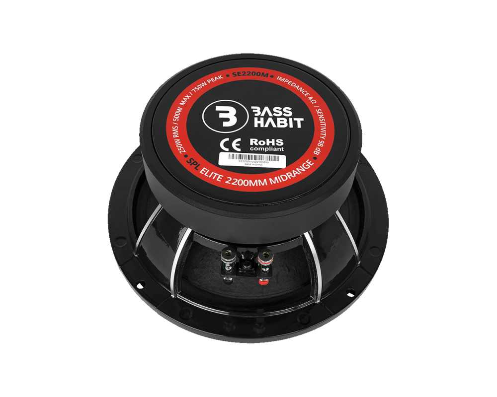 BASS HABIT SPL Elite 8" Heavy midrange 4ohm