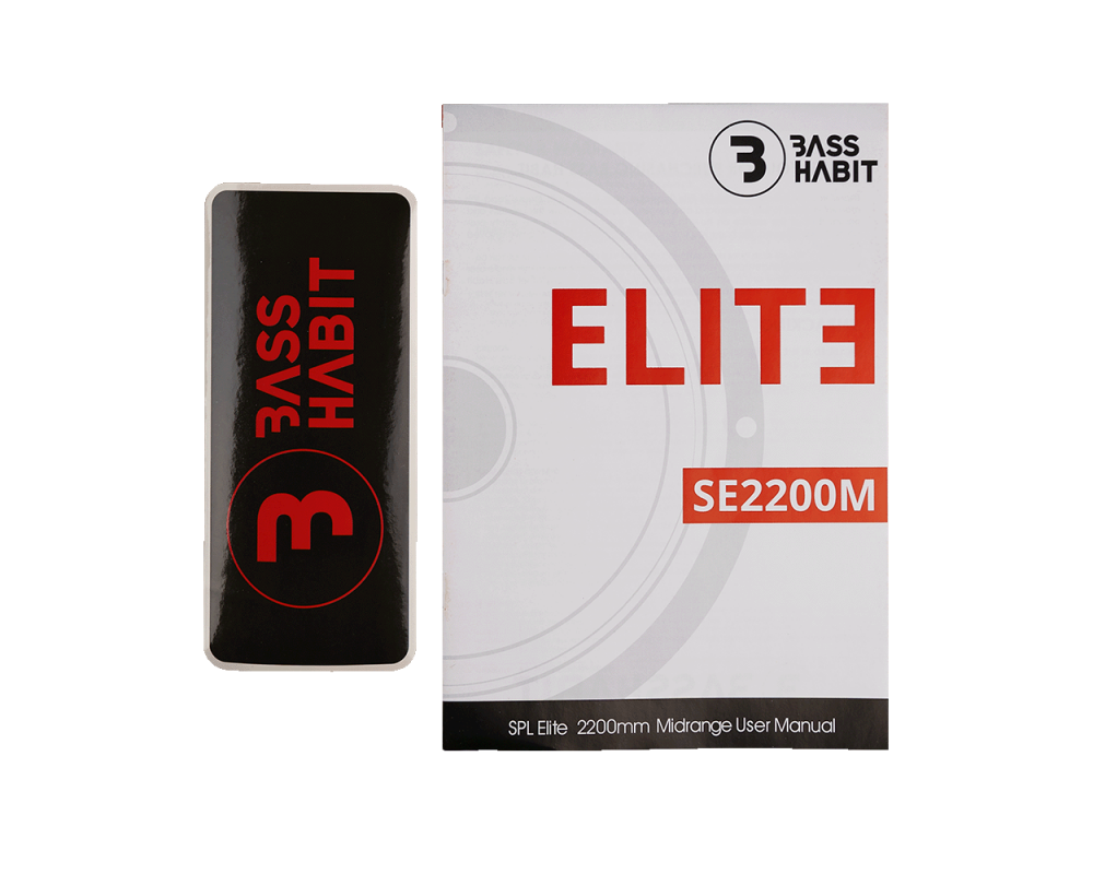 BASS HABIT SPL Elite 8" Heavy midrange 4ohm