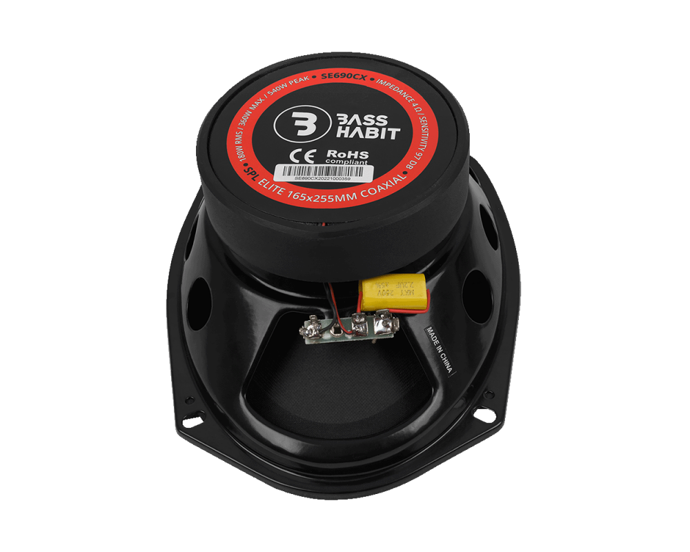 BASS HABIT SPL Elite 6x9" 2-way