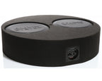 Audio System - R-SERIE EVO ACTIEF SUBFRAME 14 liter ronde gesloten kist met 2x R 10 FLAT EVO3-D4 + M-400.1 MD - Subwoofers