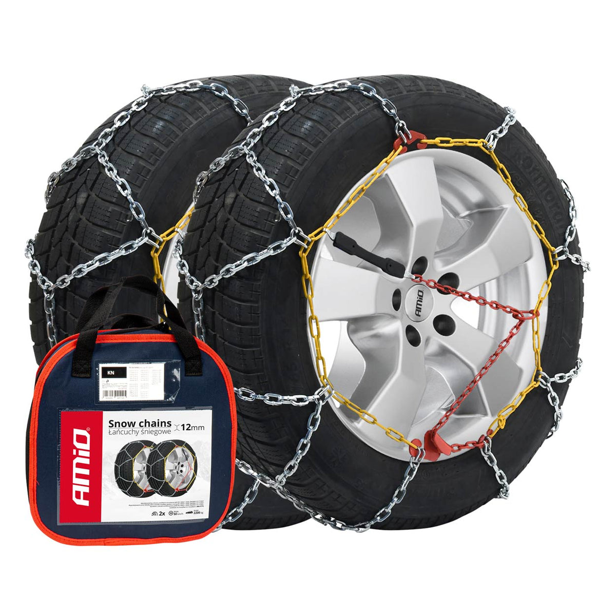 Sneeuwkettingen 12 mm KN-80 AMiO 02113 - AMiO 02113 - afbeelding 2