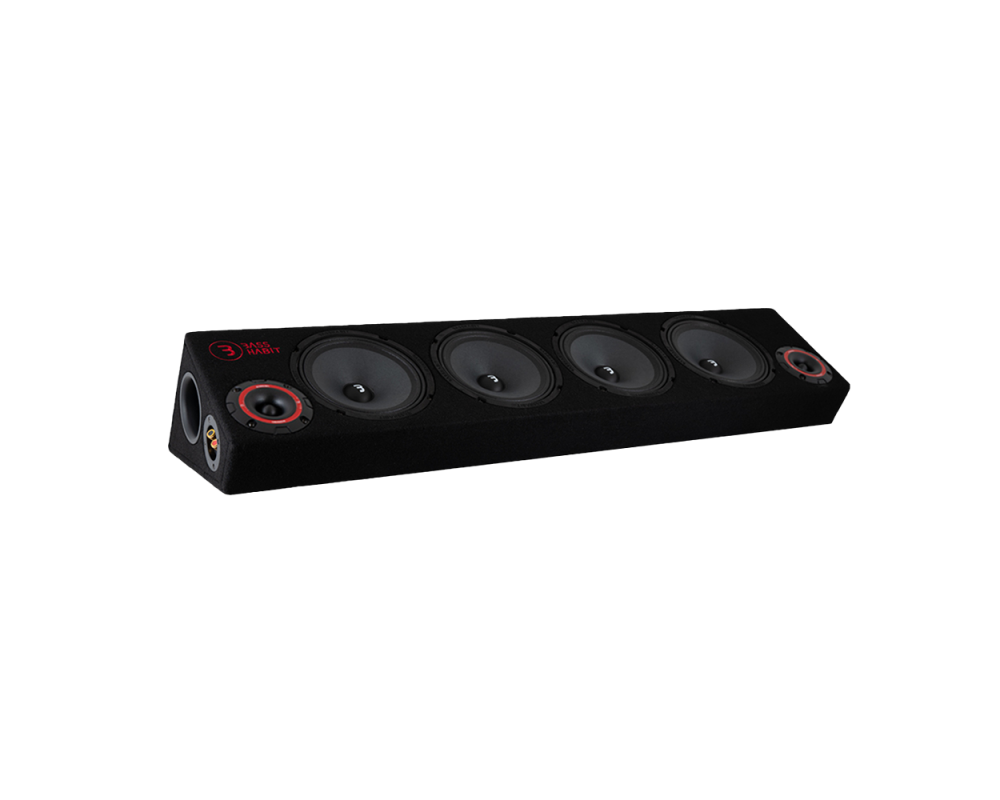 BASS HABIT PLAY Loaded 6,5" SPL Board 4x6,5"
